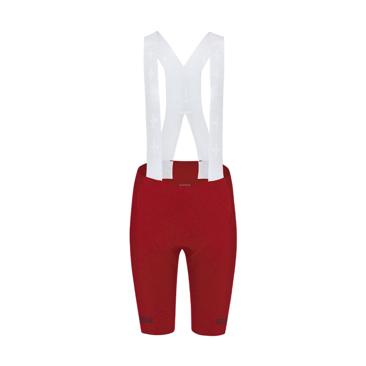 고어웨어(GOREWEAR) 디스텐스 2.0 빕 숏 우먼 - 유틸리티 레드 (여성용) 패드내장