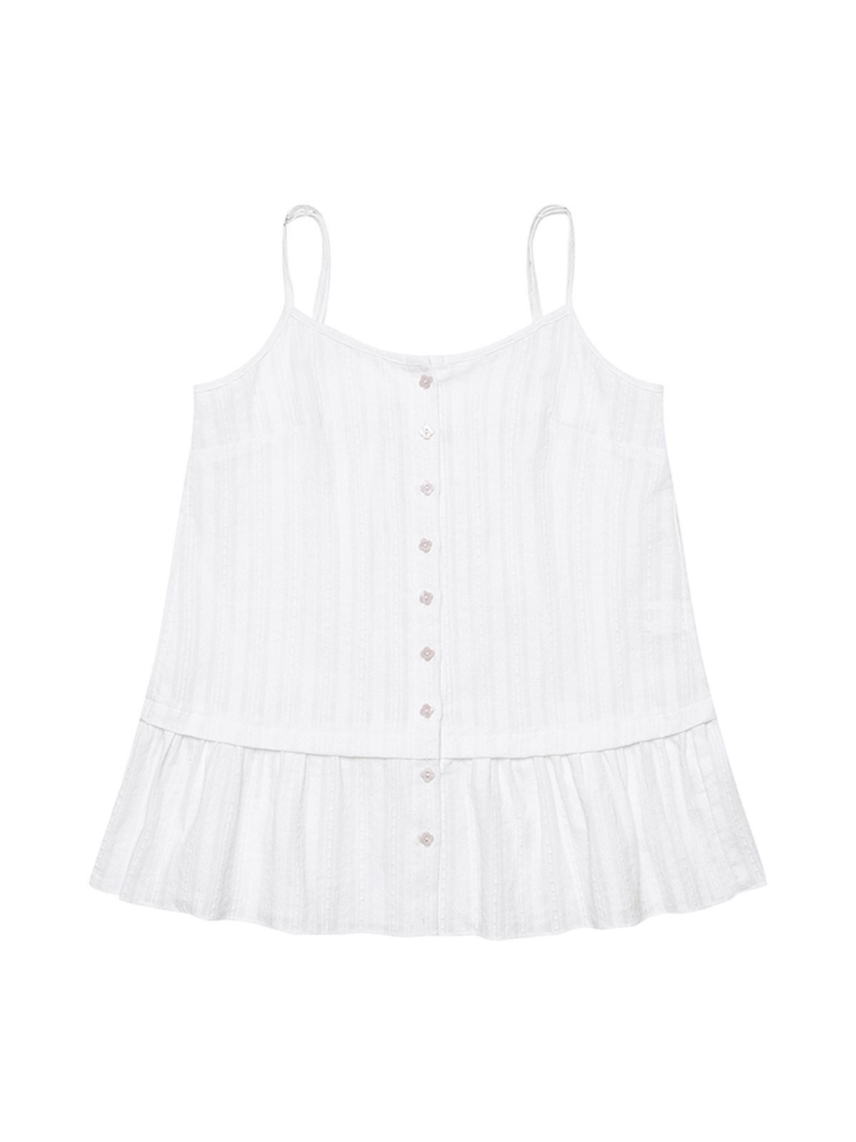 시오(SIO) PIPI SLEEVELESS BLOUSE [WHITE]