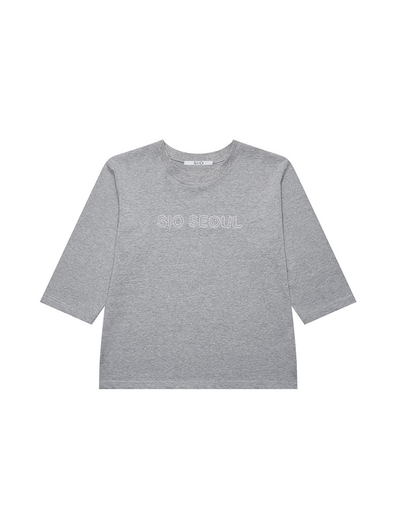 CLOUD CARPI SLEEVE TOP [MELANGE]