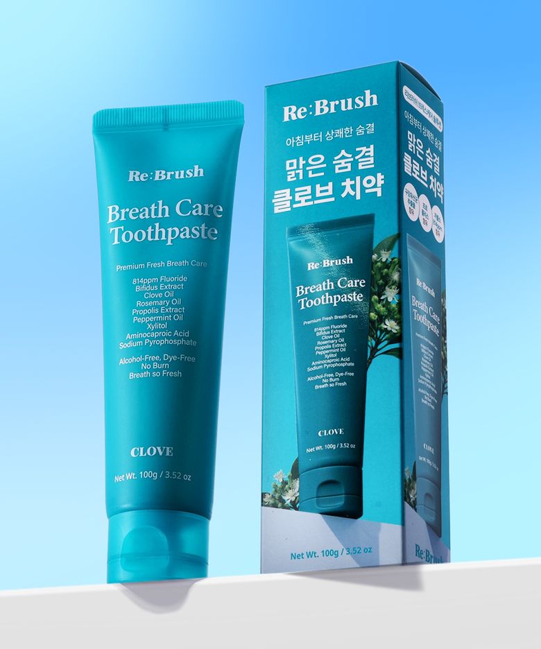 [구취제거] 프리미엄 브레스케어 클로브 치약 100g