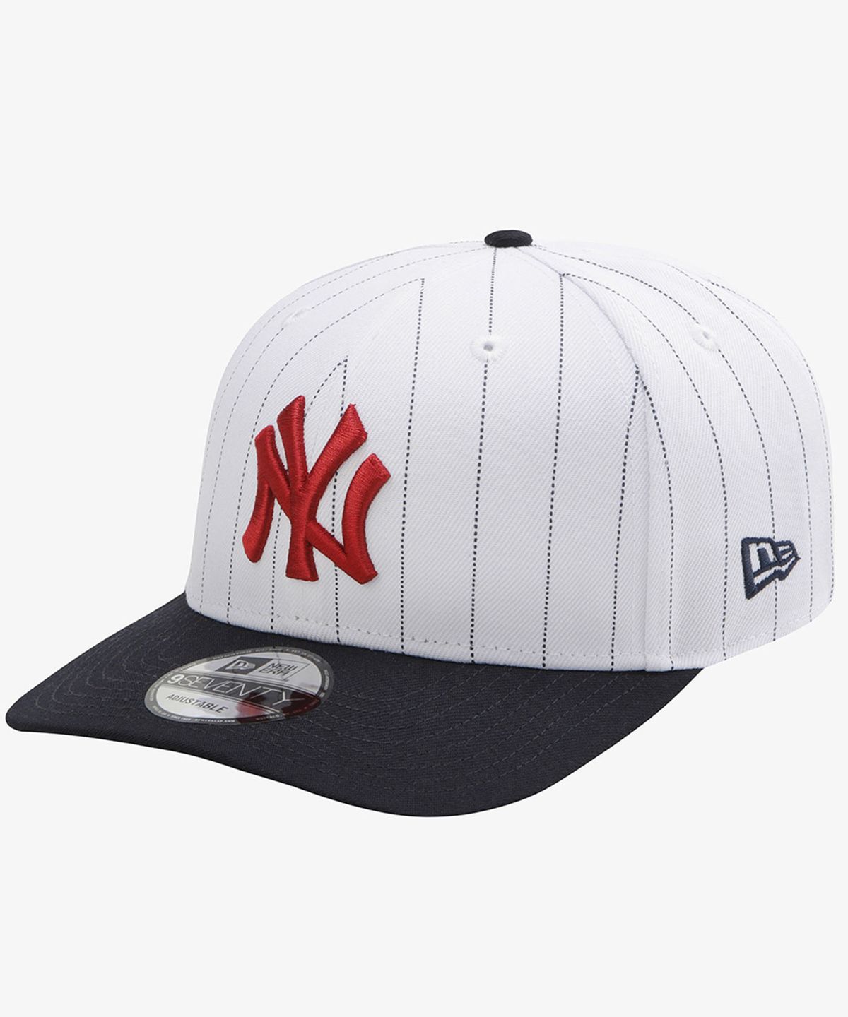 뉴에라(NEW ERA) MLB 뉴욕 양키스 스냅백 스트라이프 네이비