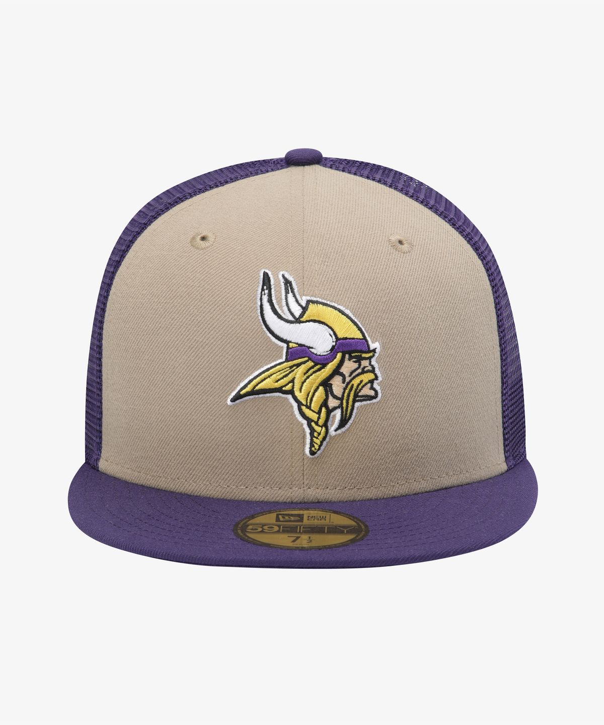 뉴에라(NEW ERA) NFL 미네소타 바이킹스 베이직 메쉬 피티드캡 골드/퍼플