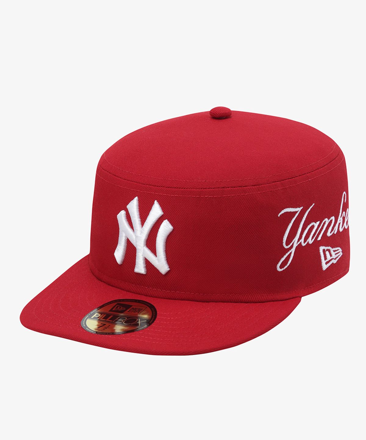 뉴에라(NEW ERA) MLB 뉴욕 양키스 필박스 피티드캡 스칼렛