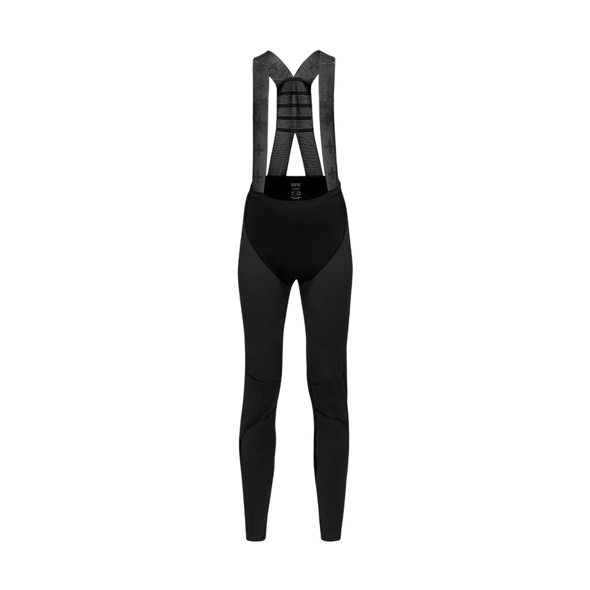 고어웨어(GOREWEAR) 디스텐스 윈터 빕 타이즈 우먼 - 블랙 (여성용) 패드내장