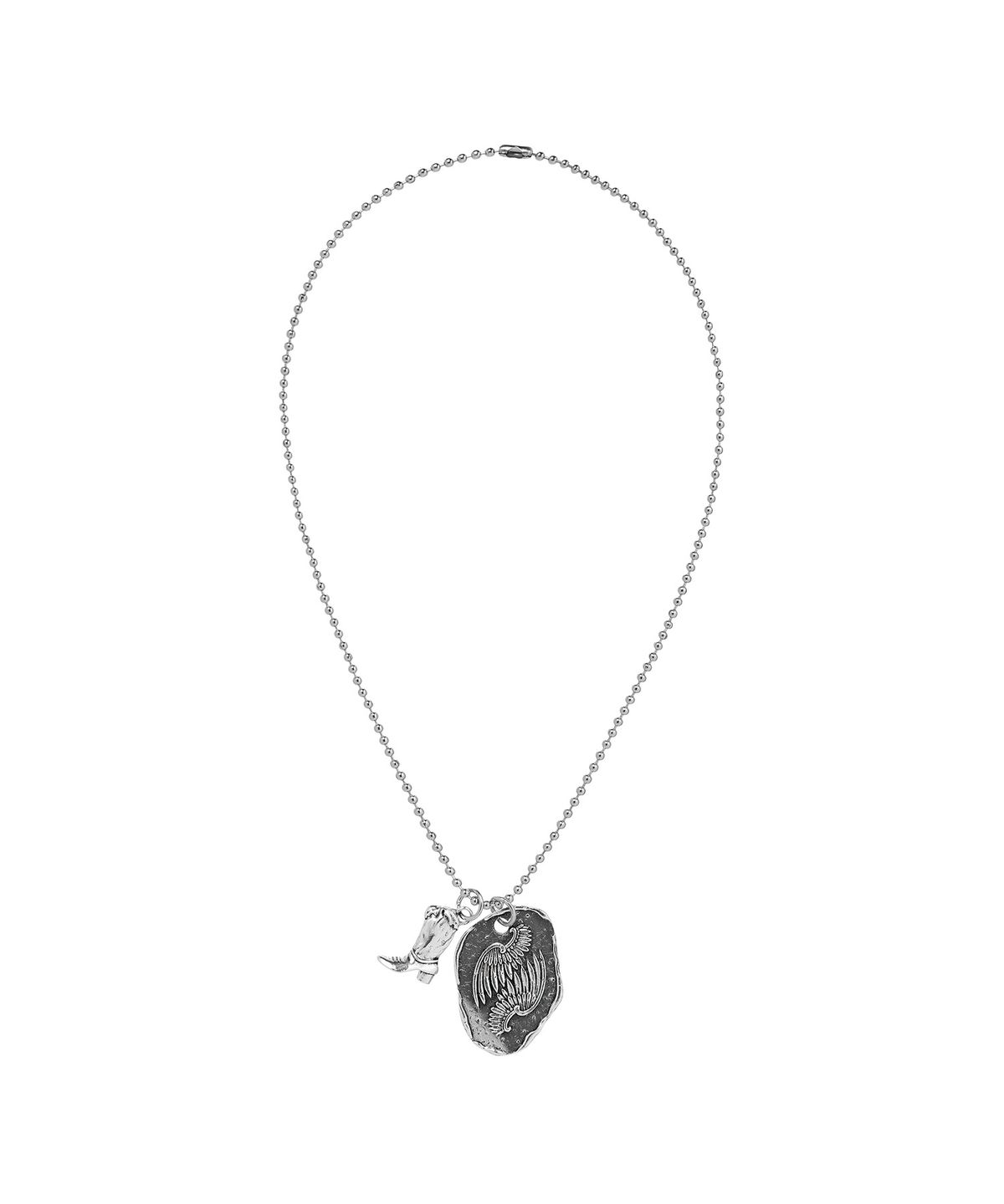 더바이닐하우스(THEVINYLHOUSE) TVH WESTERN NECKLACE SILVER