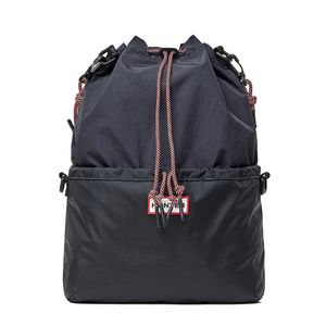 [UNISEX] 트래블 멀티 펑션 립스탑 사코슈 - 블랙/레드박스로고 UBX7124NRSRBO