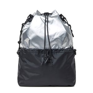 [UNISEX] 트래블 멀티 펑션 립스탑 사코슈 - 블랙/실버 UBX7124NRSBKS