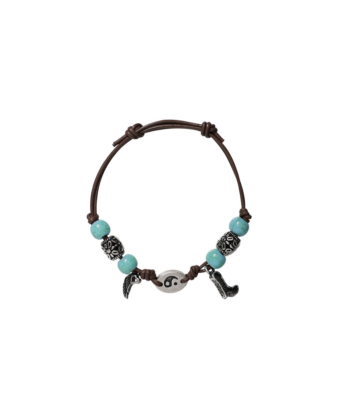 더바이닐하우스(THEVINYLHOUSE) TVH WESTERN BRACELET BROWN