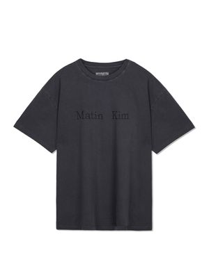 PIGMENT LOGO TOP IN DARK GREY