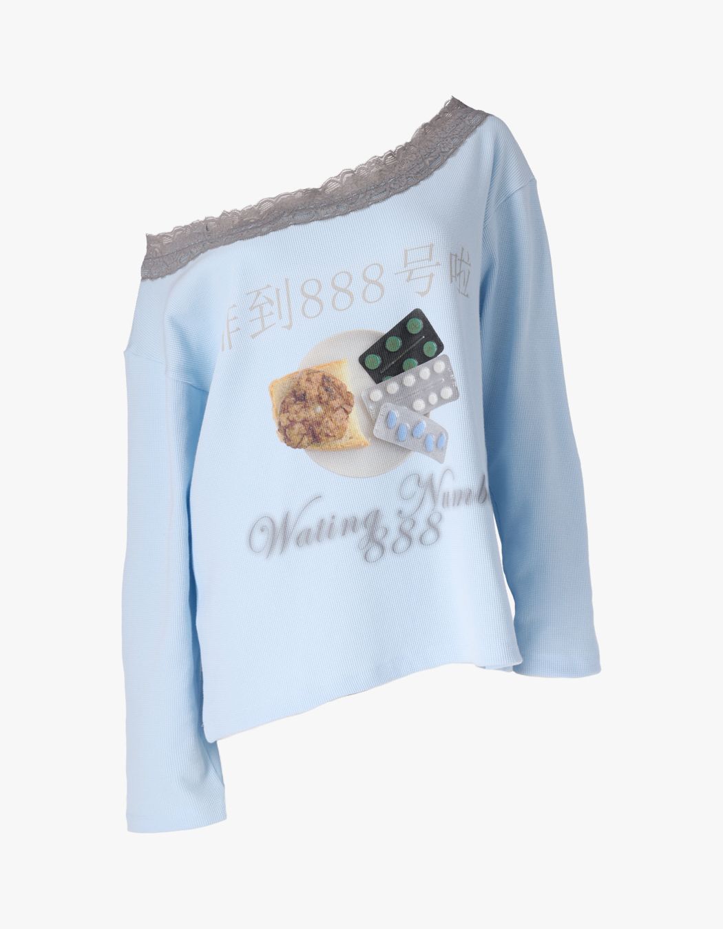 トップス honkyo 26ss Off - Shoulder Loose Top MUSINSA | HONKYO Off - Shoulder Loose Top- Waiting Number