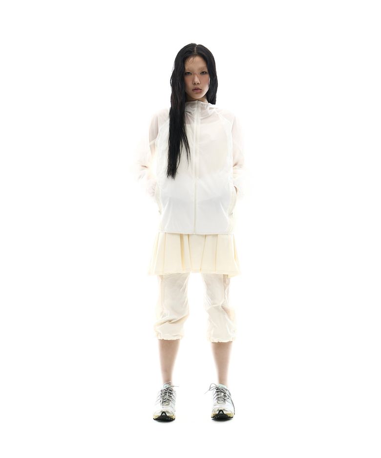 Paneled Lightweight Windbreaker / Ivory