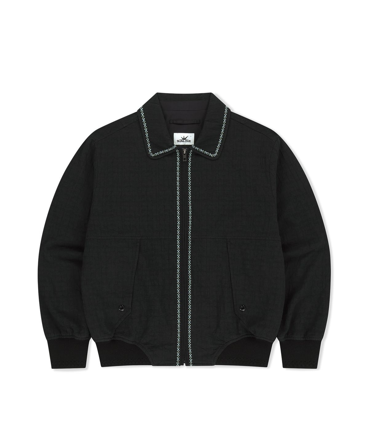 썬러브투어(SUNLOVETOUR) Rough Swing Jacket Black