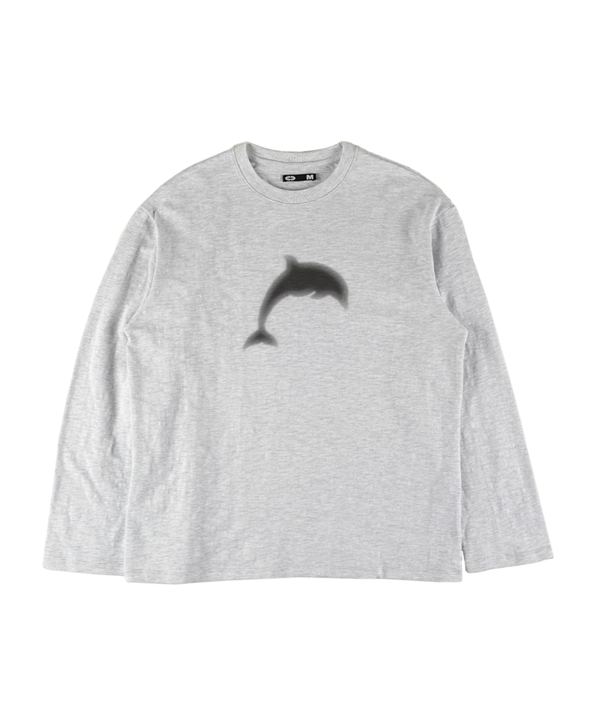 이알티알(ERTR) Dolphin LS T-Shirt Melange White