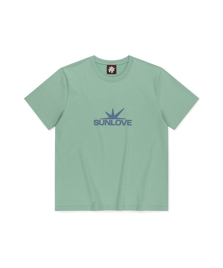 Daybreak Logo Tee Green