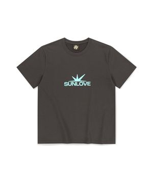 Daybreak Logo Tee Charcoal