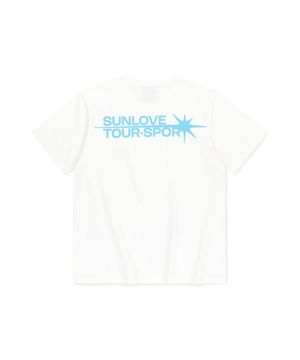 Flash Logo Tee White