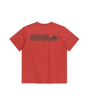 Flash Logo Tee Red