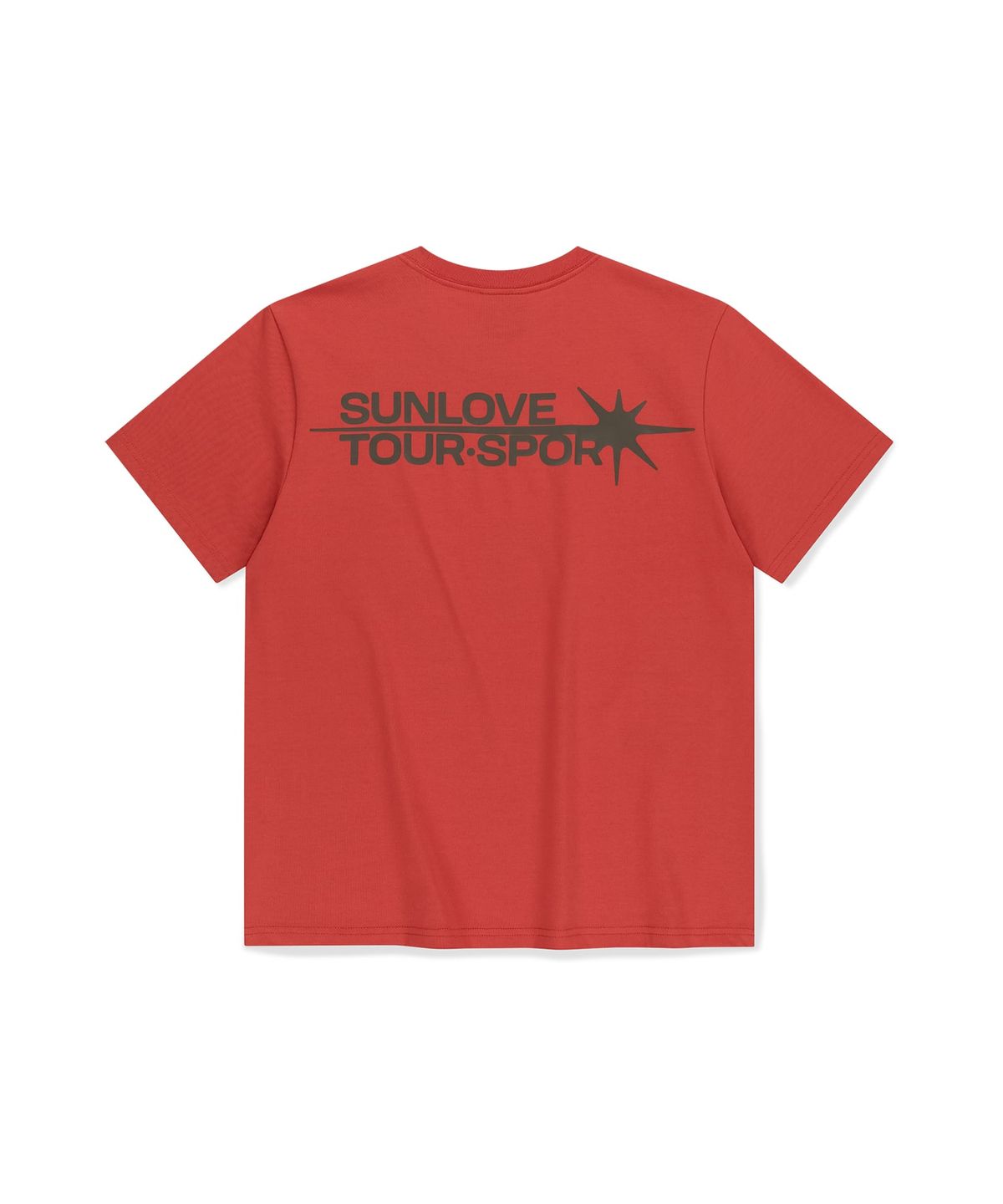 썬러브투어(SUNLOVETOUR) Flash Logo Tee Red