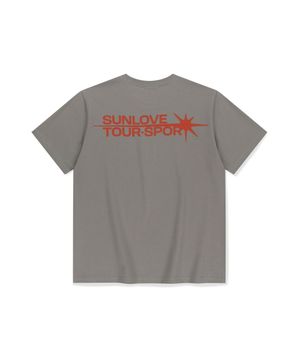 Flash Logo Tee Grey