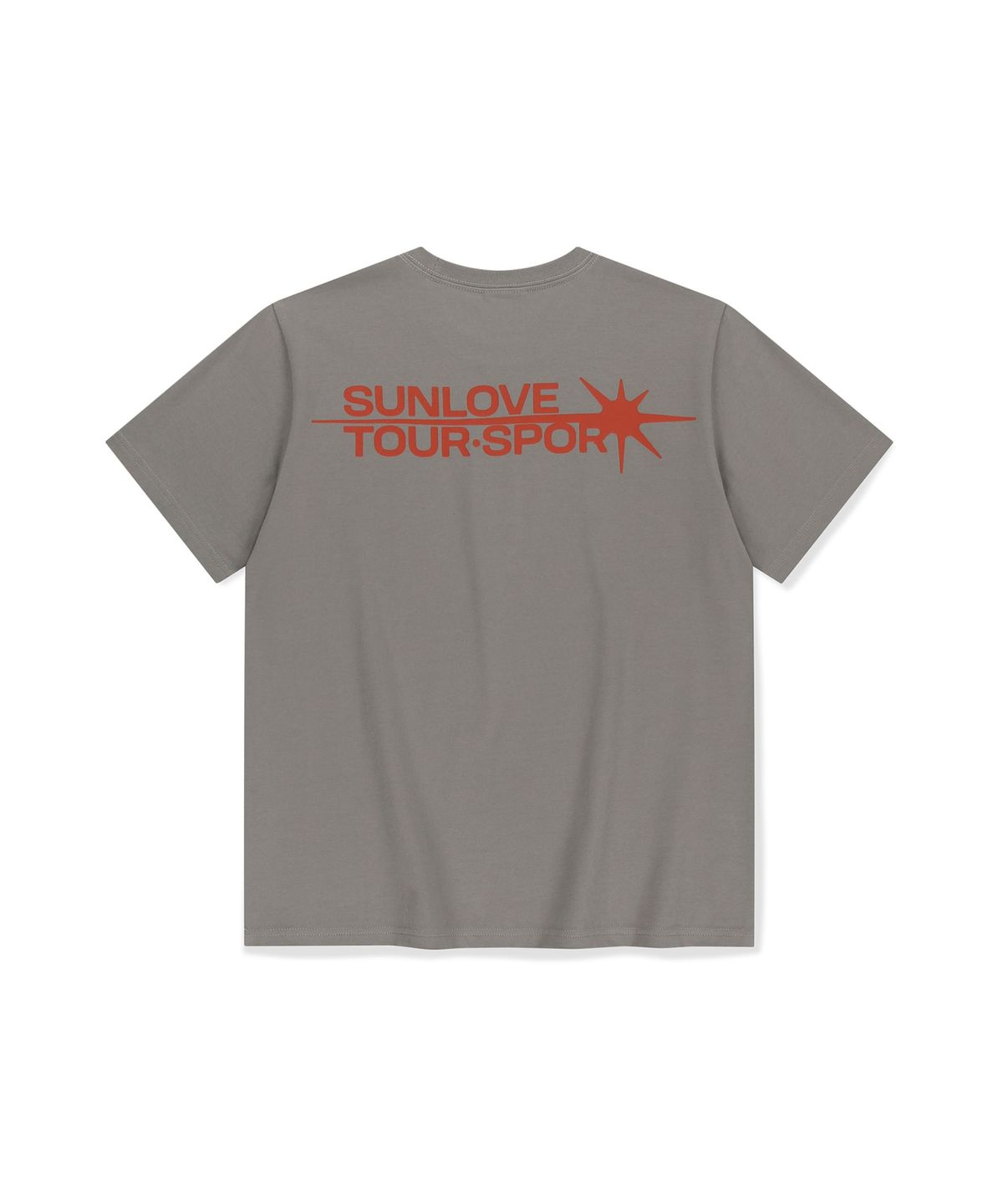 썬러브투어(SUNLOVETOUR) Flash Logo Tee Grey