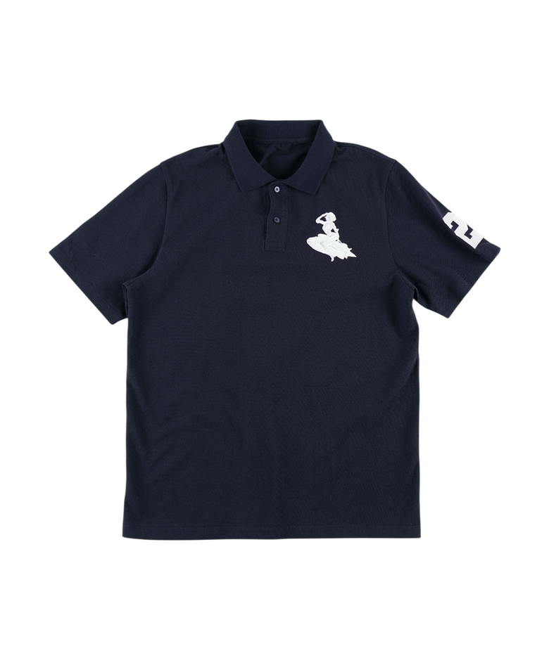Cosmic Girl Pique T-Shirt Navy