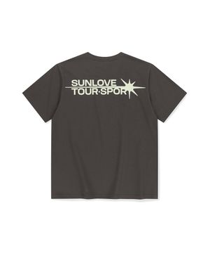 Flash Logo Tee Charcoal