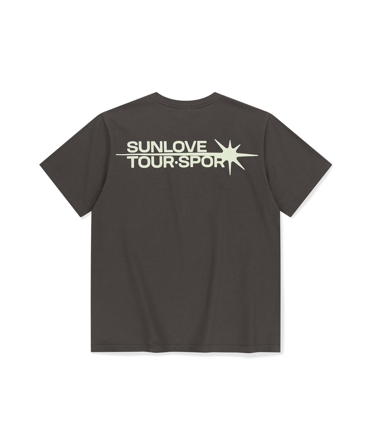 썬러브투어(SUNLOVETOUR) Flash Logo Tee Charcoal