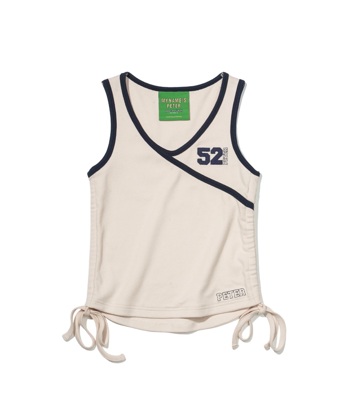 마이네임이즈피터(MYNAMEISPETER) SPORTS SLEEVELESS - BEIGE