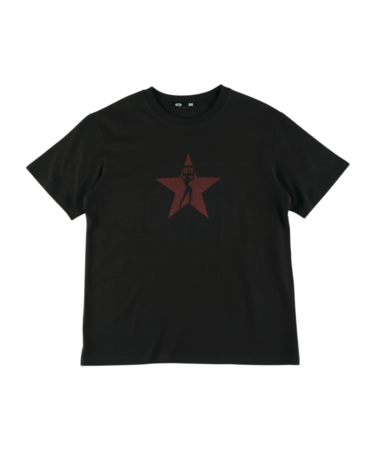 이알티알(ERTR) Star Picket Girl T-Shirt Black