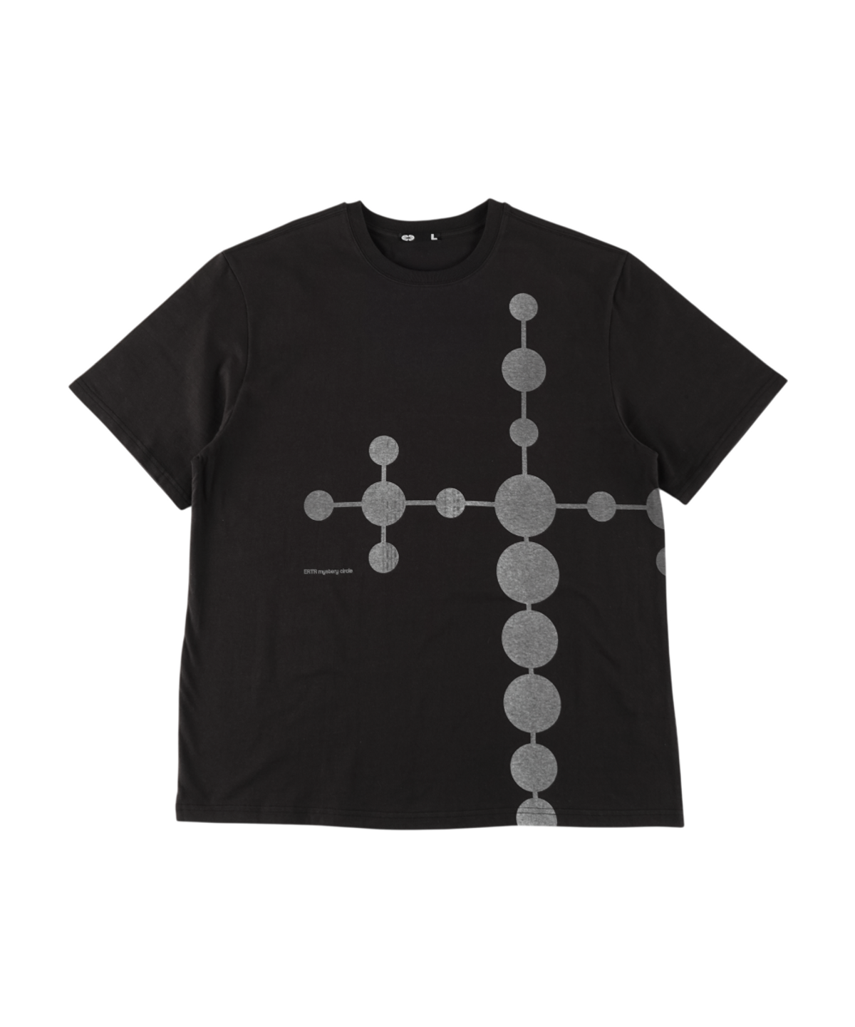 이알티알(ERTR) Mystery Circle T-Shirt Black