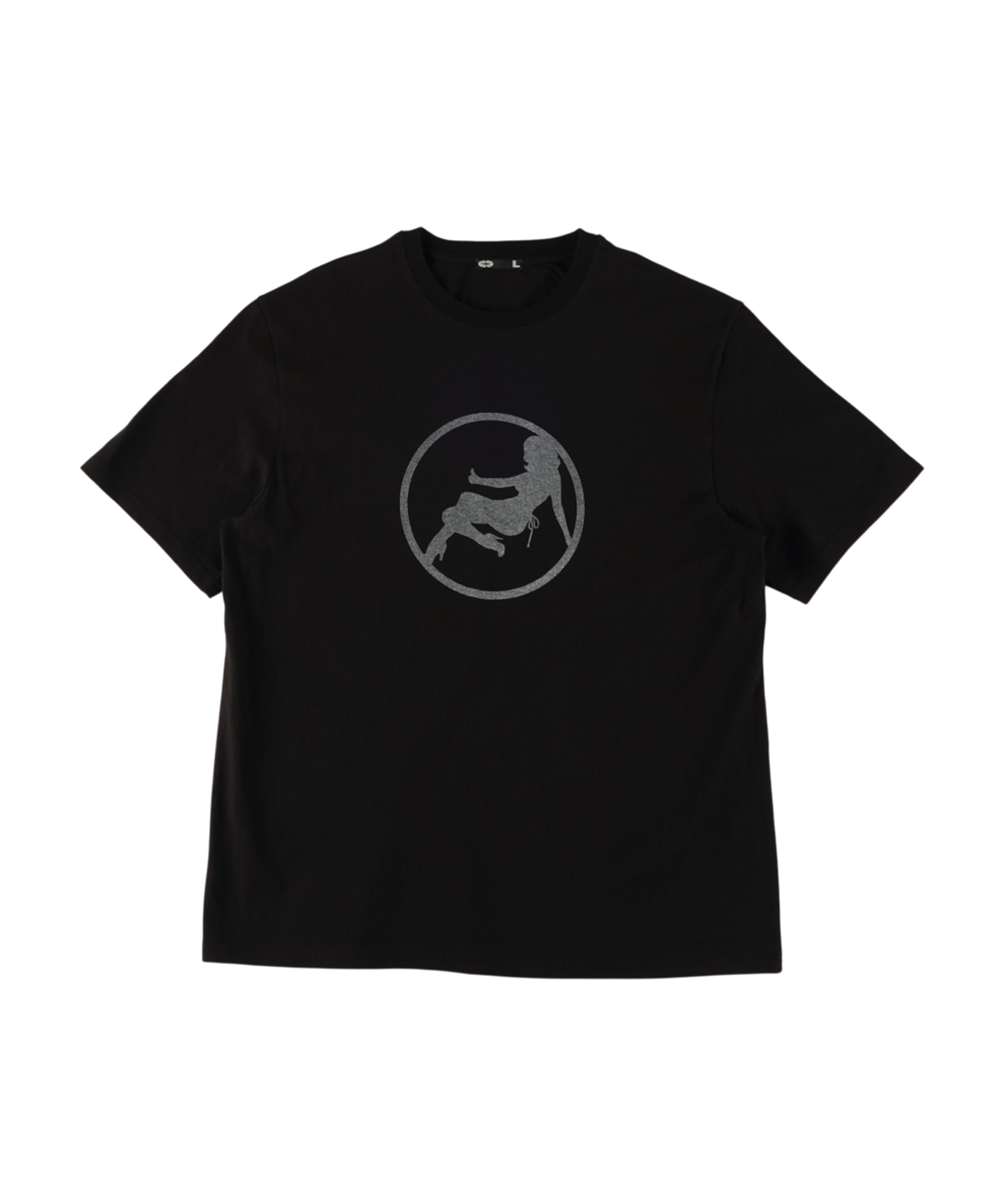 이알티알(ERTR) Circle Girl T-Shirt Black