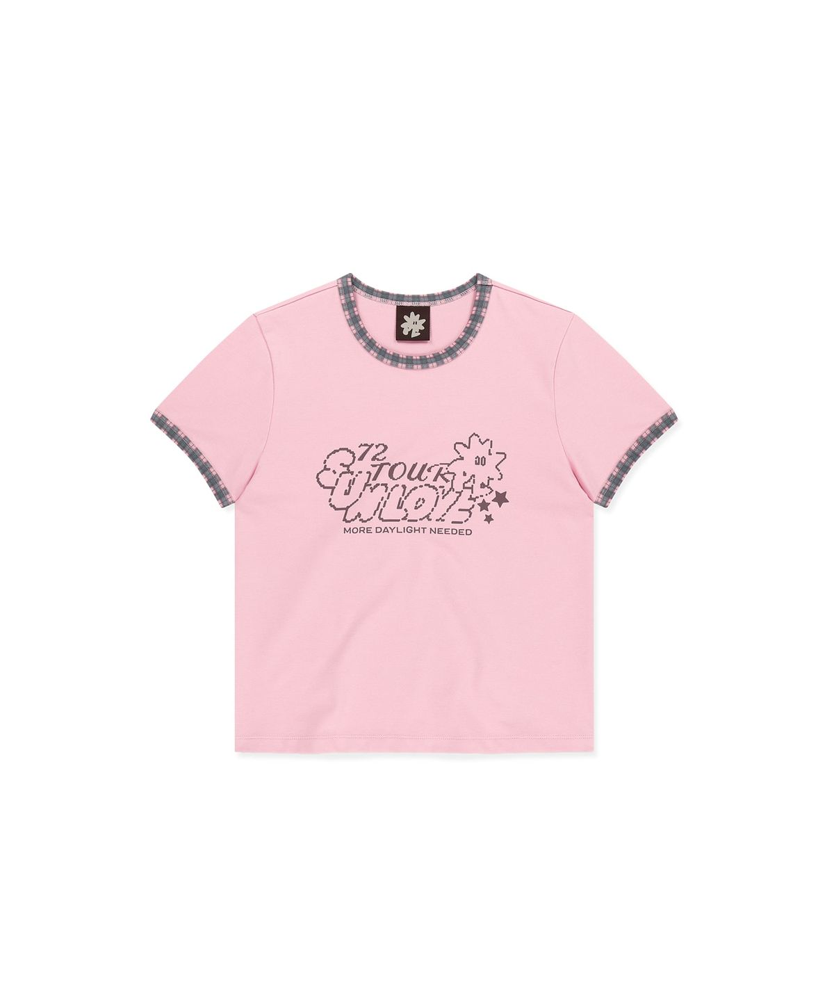 썬러브투어(SUNLOVETOUR) W 72 Tour Ringer Tee Pink