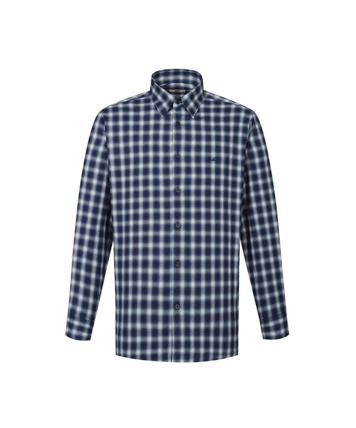닥스셔츠(DAKS SHIRTS) 기모 폴리혼방 이지케어 스트레치 체크 캐주얼셔츠 레귤러핏_DMP1SHCL102N1
