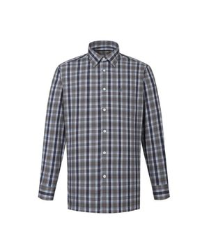 기모 폴리혼방 이지케어 체크 캐주얼 셔츠 레귤러핏