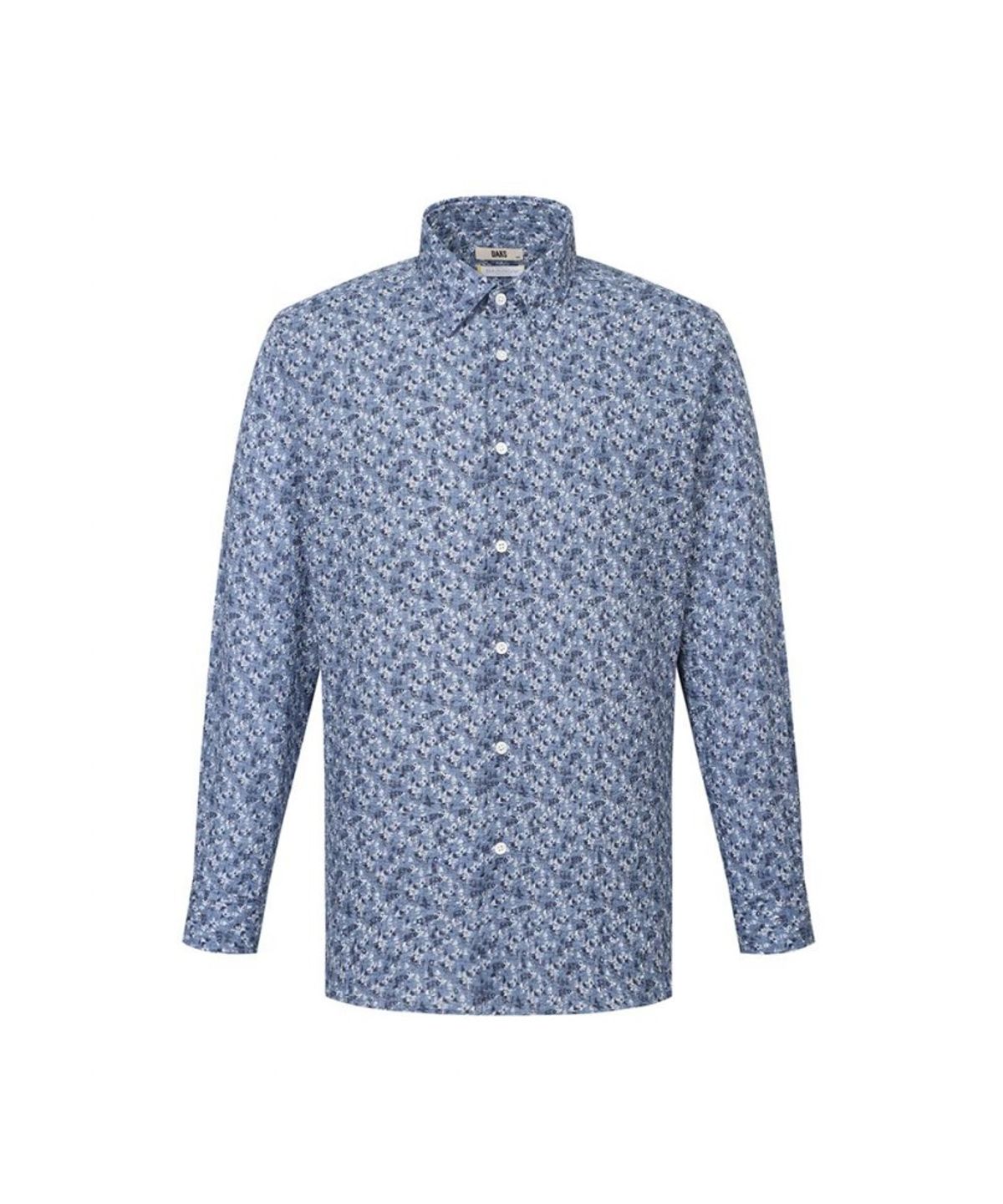 닥스셔츠(DAKS SHIRTS) 면100 시어서커 해변 프린팅 캐주얼셔츠 레귤러핏_DMP1SHCL130B1
