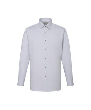 폴리혼방 이지케어 스트레치 솔리드 드레스셔츠 컴포트슬림핏