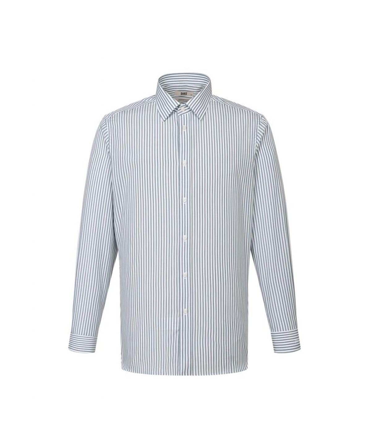 닥스셔츠(DAKS SHIRTS) 케어 면혼방 스트라이프 셔츠_DMP1SHDL220E1