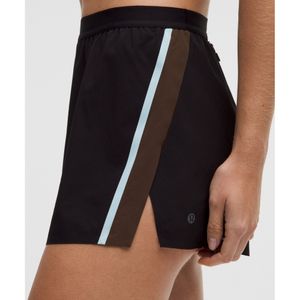 하이라이즈 스플릿 쇼츠 3inch *스트라이프  BLK WALC FOAM