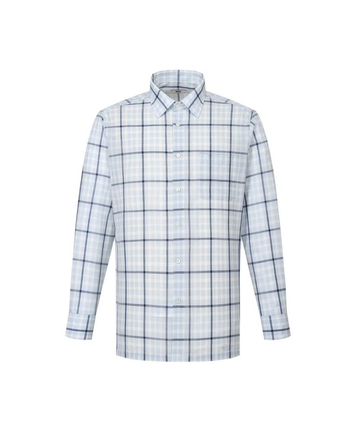 닥스셔츠(DAKS SHIRTS) 울혼방 하우스체크 캐주얼셔츠 레귤러핏_DMS1SHCL141B1