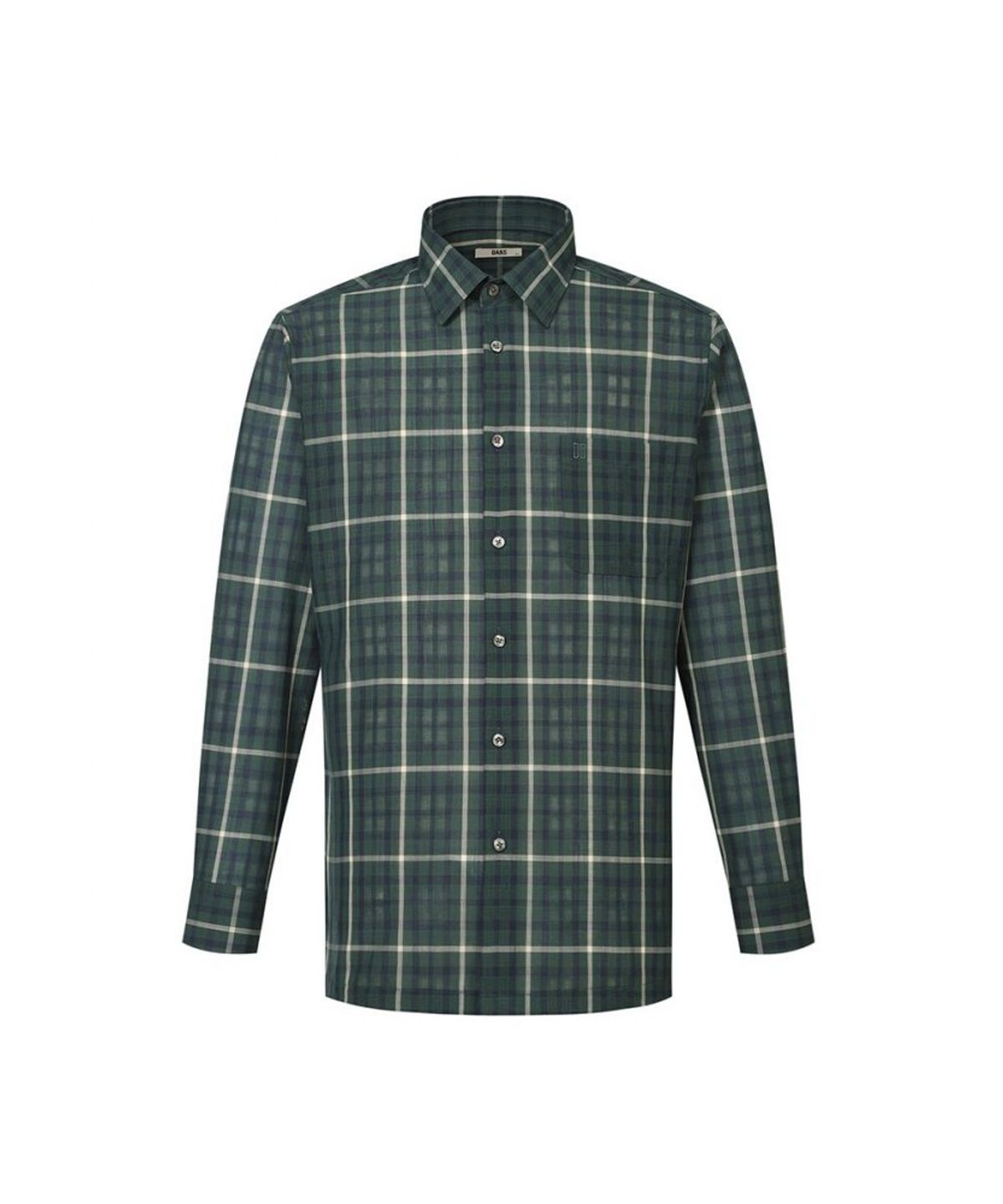 닥스셔츠(DAKS SHIRTS) 울혼방 하우스체크 캐주얼셔츠 레귤러핏_DMS1SHCL141E1