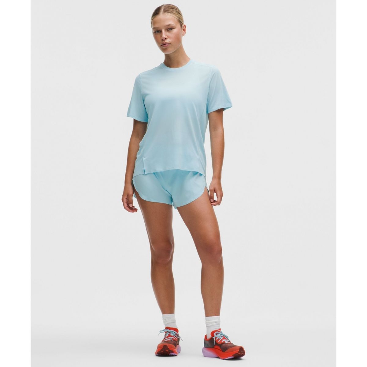 룰루레몬(LULULEMON) 패스트 앤 프리 하이라이즈 클래식 핏 스플릿 쇼츠 3inch  FOAM