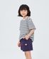키즈 소로나 스트라이프 반팔 티셔츠 (S26MKFTS84) Navy