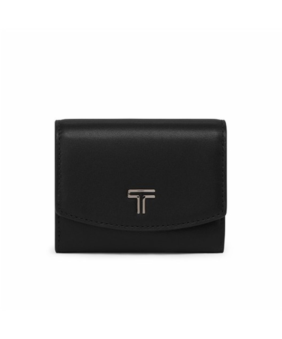 투미(TUMI) 벨덴 BELDEN 콤팩트 플랩 지갑 블랙/건메탈_0197132DGM