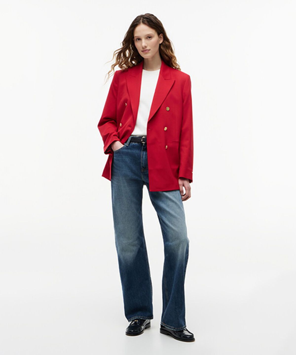 타미힐피거(TOMMY HILFIGER) 타임리스 울 블레이저 (T22G1WJB050WT1XLD)