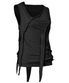 3-Layered Braided Sleeveless (FL-128_Black)