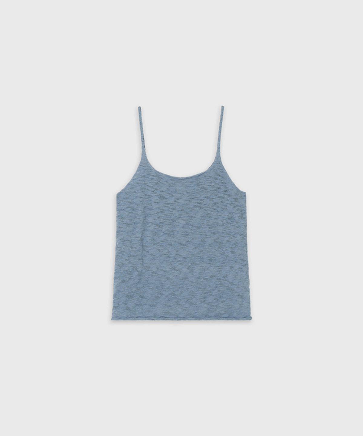 더룸(THELOOM) NATURAL SLIP TOP_BLUE