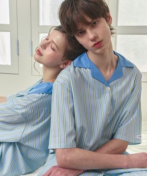 [2PACK] 메이 클린핏 반팔 잠옷 파자마세트