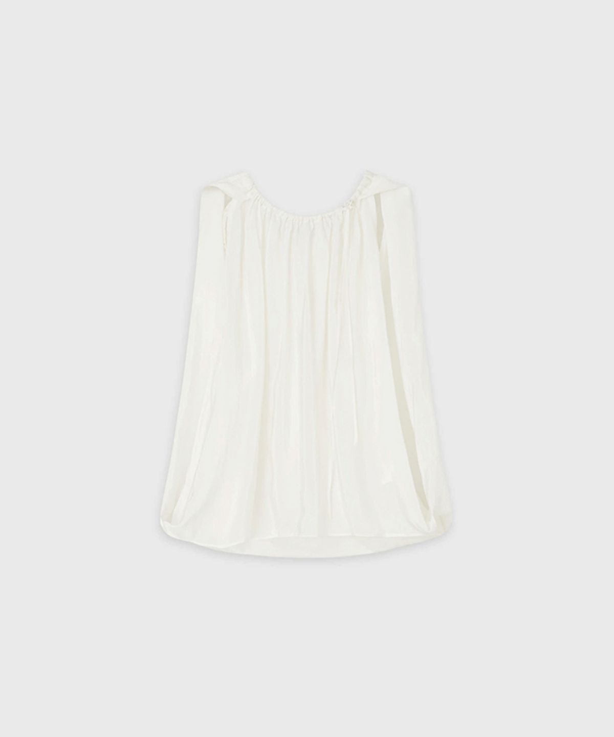 더룸(THELOOM) CAPE BLOUSE_WHITE