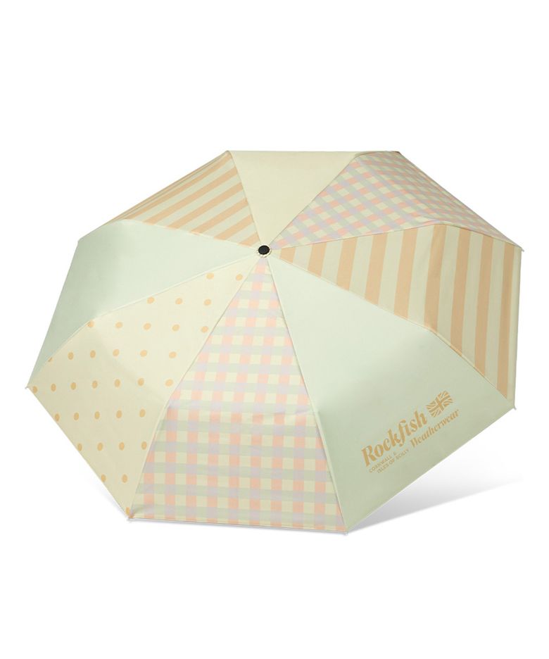 [UV차단] SHADE PATCHWORK UMBRELLA SHORT - 4 colors