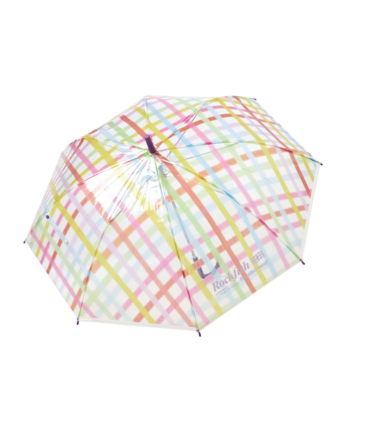 락피쉬웨더웨어(ROCKFISH WEATHERWEAR) CLEAR CHECK UMBRELLA LONG - COLOR CHECK
